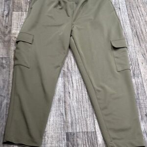 Olive Green Cargo Pants for woman